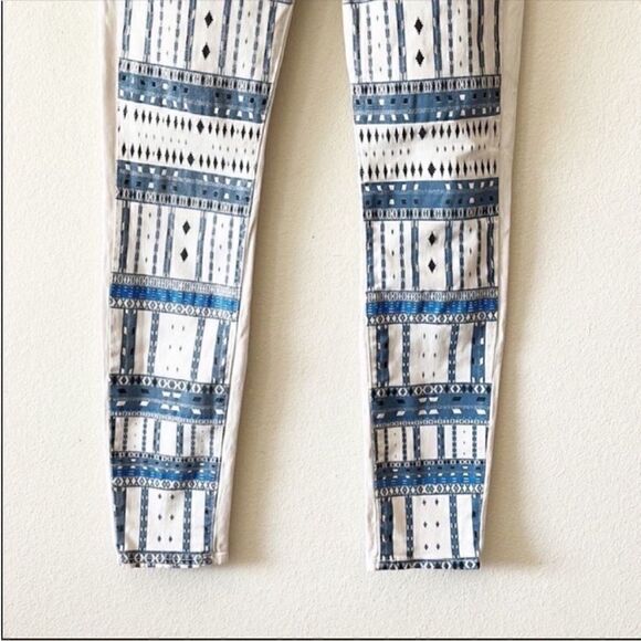 PAIGE Ikat Print Emily Ultra Skinny Jeans - Picture 4 of 11